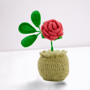 Crochet Coral Bloom Beauty Handmade - Image 3