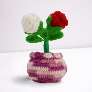 Crochet Rose Garden Medley Handmade - Image 3